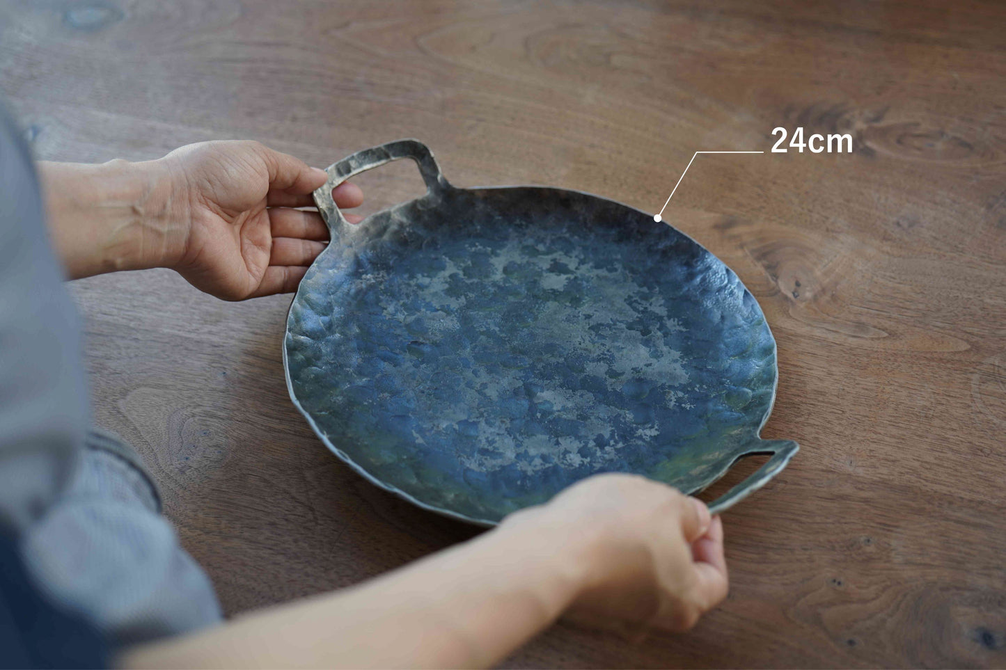 フライパン　両手ラウンド型　24cm